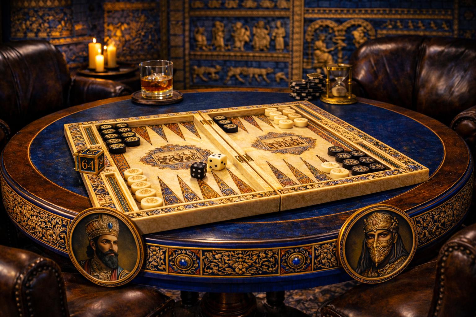 Hammam and pool scene at Babylon House