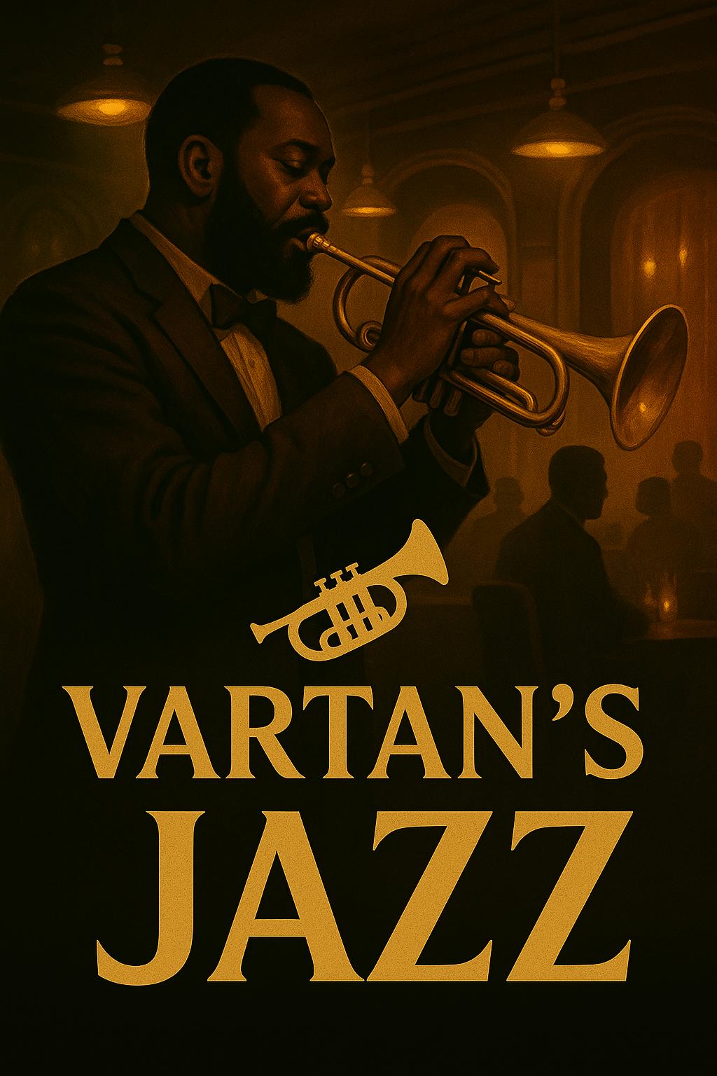 Vartan's Jazz identity and trumpet player