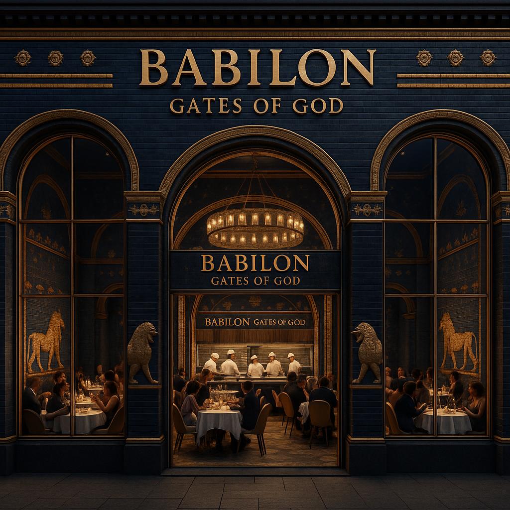 Babylon House exterior Gates of God